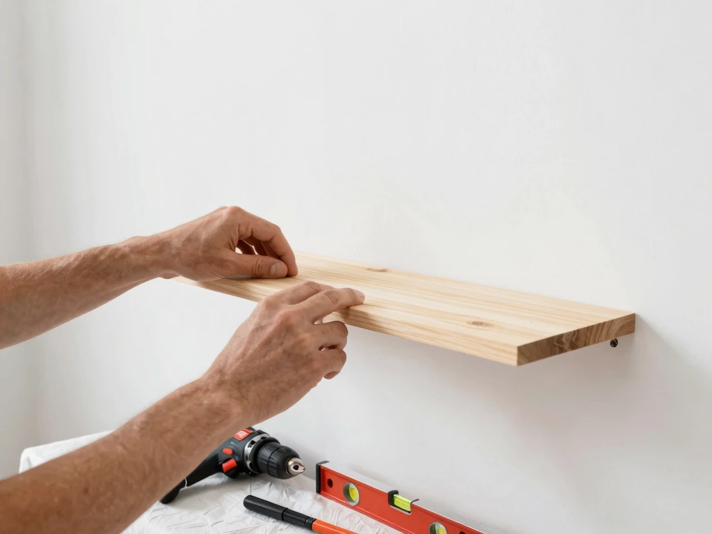 Installation guide for Vorlumennlox floating shelves