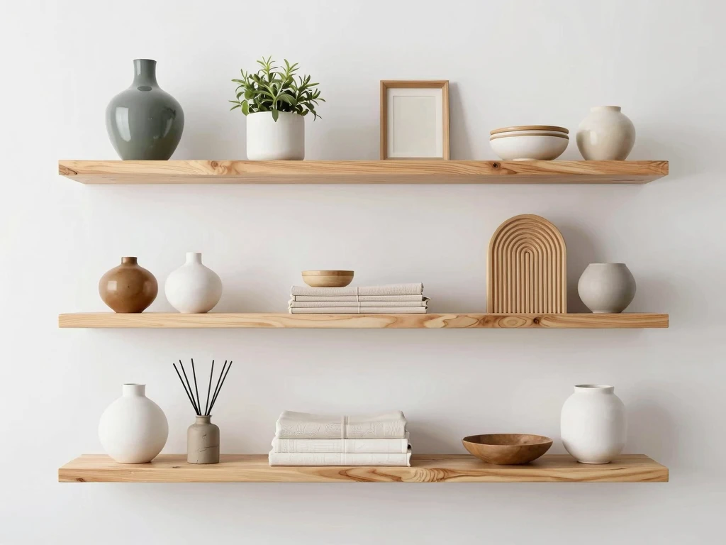 Floating shelf collection from Vorlumennlox